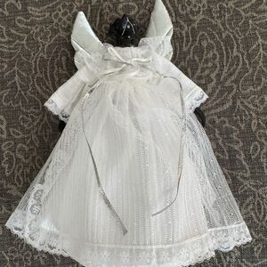 Black Labrador Angel Christmas Tree Topper